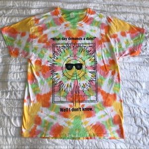 Sunflower Tie Dye T-Shirt